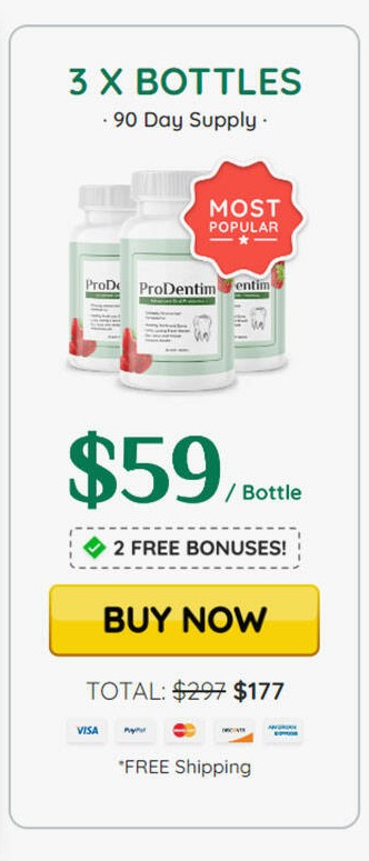 ProDentim - 3 bottles